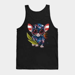 Patriotic Tarsier Tank Top